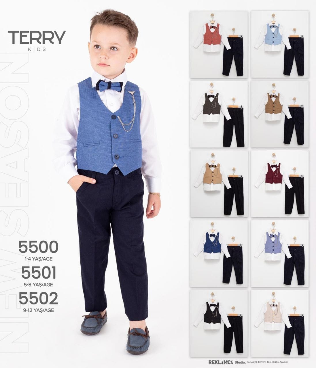 Terry Kids YELEKLİ TAKIM